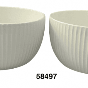 FUENTE BLANCA BROCADA 16X7.5CM