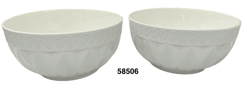 FUENTE BLANCA BROCADA 7"