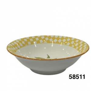 FUENTE C/DISEÑO LIMON 18X6CM