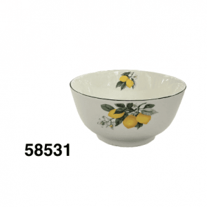 FUENTE PORCELANA LIMON 6"