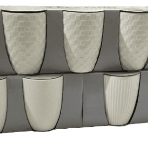 SET POZUELOS BLANCOS 7.5X10.5CM 3/1