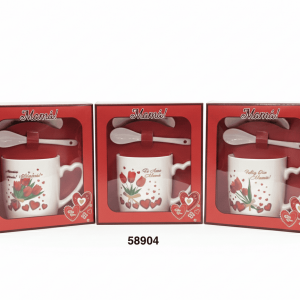 SET POZUELO C/PLATO+CUCHARA P/MADRES 3/1 8.5X9CM