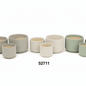 SET MACETERO CERAMICA 3/1 12/16/20CM