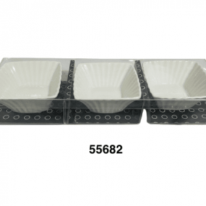 SET FUENTE SALSERA 3/1 7.3X7.3X3.5CM