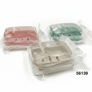 JABONERA PLASTICA 12.8X8.8X4.6CM