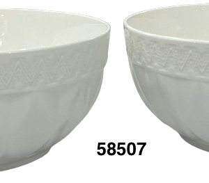 FUENTE BLANCA BROCADA 8"