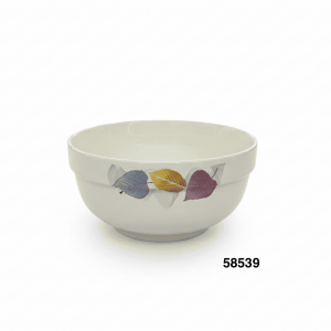 FUENTE DISEÑO HOJAS 6" 15.5X7CM