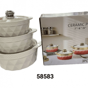 SET PYREX C/TAPA DE CRISTAL 3/1 17/19/22CM