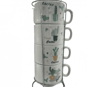 SET POZUELO 7X6CM 4/1 C/ESTANTE