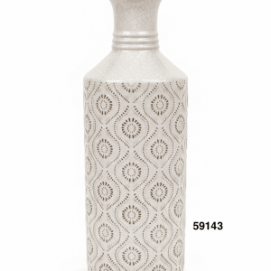 FLORERO DE PORCELANA C/DIS 11X31CM