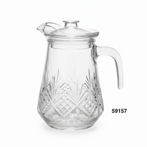 JARRA DE CRISTAL 9.5X20CM 1.2L