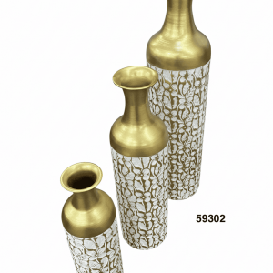 SET FLORERO METAL 3/1 50/65/84CM