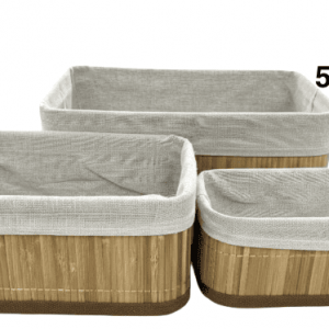 SET CESTA DECORATIVA 3/1 20/24/30CM