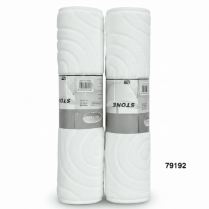 ALFOMBRA P/BAÑO BLANCA 45X70CM