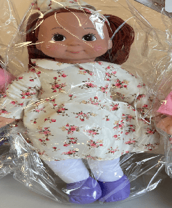 MUÑECA TRAPO 18" FUNDA