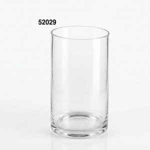 FLORERO CILINDRO CRISTAL 10X15CM