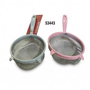 LACOCINERA COLADOR C/MALLA METAL 18X31CM