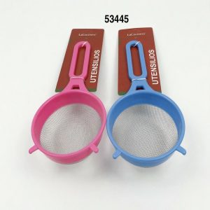 LACOCINERA COLADOR C/MALLA PLASTICA 9.8X20.5CM