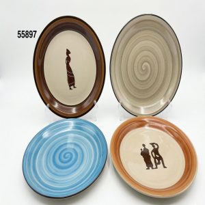 PLATO LLANO C/DISEÑO SURTIDO 10.5"