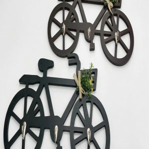 ADORNO COLGANTE BICI P/PARED 40X24CM