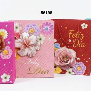BOLSA P/REGALO MADRES 26X32X10CM