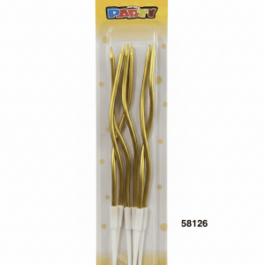 SET VELAS DE CUMPLEAÑOS 6/1 15CM