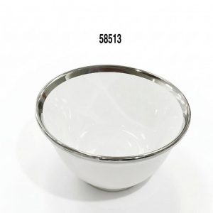 FUENTE BORDE PLATEADO 7"