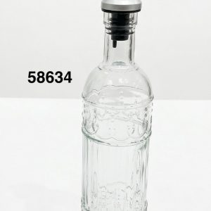 BOTELLA P/ACEITE DE CRISTAL 6.5X28CM