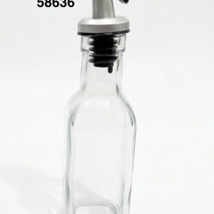 BOTELLA P/ACEITE DE CRISTAL 5X19.5CM