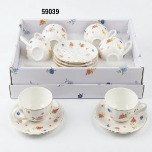 SET TAZA C/PLATILLO DISEÑO 6.8X4.2CM