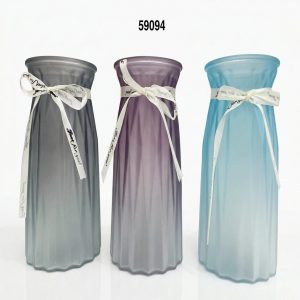 FLORERO CRISTAL COLORES 10X20CM