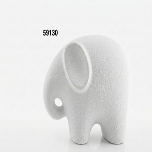 ELEFANTE DE PORCELANA 20.5X10X17.5CM