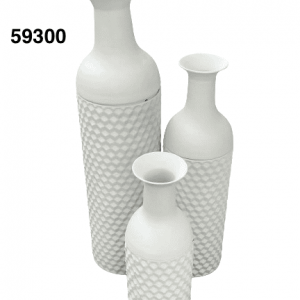 SET FLORERO ALUMINO 70/56/42CM 3/1