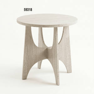 MESA DECORATIVA MARMOL 55X40CM