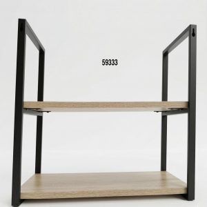 ESTANTE P/PARED 2 NIVELES 50X20X35CM