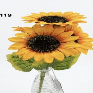 GIRASOLES ARTIFICIALES 40cm 5/1