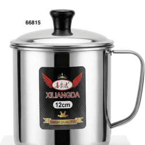 JARRO ACERO INOX C/TAPA 12X11CM