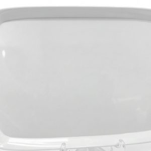 BANDEJA MELAM BLANCA 44X28CM