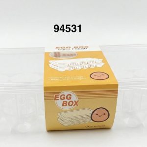 ENVASE PLASTICO C/TAPA P/HUEVOS 18/1 30.8X16.5X7CM