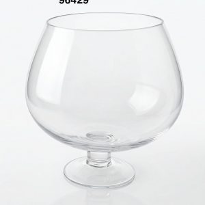 PECERA DE CRISTAL C/BASE 16X21CM