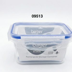 BAGER ENVASE PLAST HTICO RECT STD 430ML