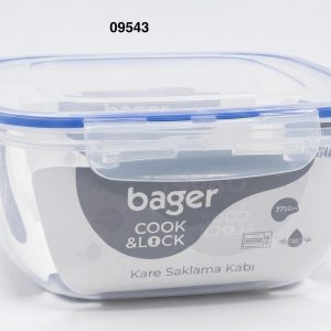 BAGER ENVASE PLAST HTICO CUAD STD 3750ML