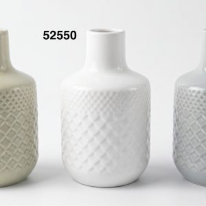 FLORERO DE CERAMICA 11X11X20CM