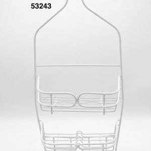 ORGANIZADOR COLGANTE P/BAÑO BLANCO 52X26X10CM