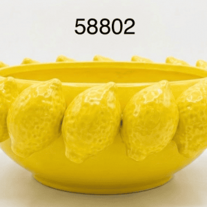FLORERO LIMONES 35X35X12.7CM
