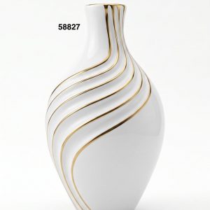 FLORERO C/DIS PLATA/GRIS14.3X14.3X25CM