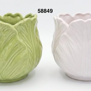 FLORERO LECHUGA 17X17X16CM