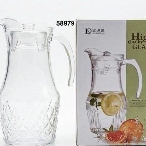 JARRA DE CRISTAL 10X25CM 7.7L