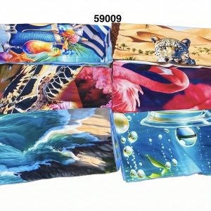 TOALLA DE PLAYA C/DISEÑO 28X55"