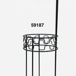 ORGANIZADOR P/BAÑO ACERO INOX 16.5X6.5CM